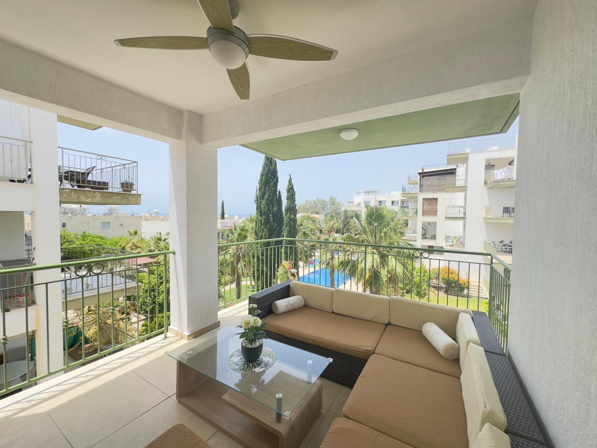Near The Sea Danaos 2 2bd 2bath Sea View Apartment Paphos